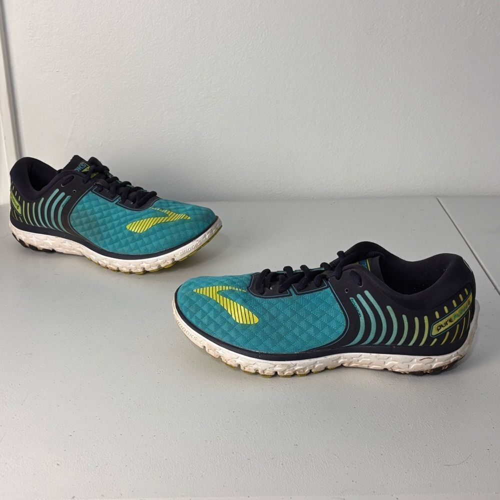 Brooks Pureflow 6 Women’s Size 7.5 Teal Running Sneakers Athletic‎ Shoes Comfort